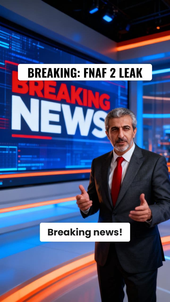 FNAF 2 Movie Leak Breaking News