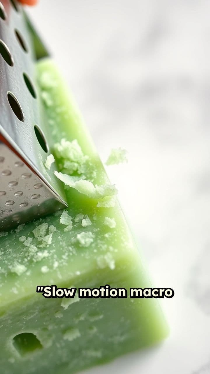 Soap Grating ASMR Experience