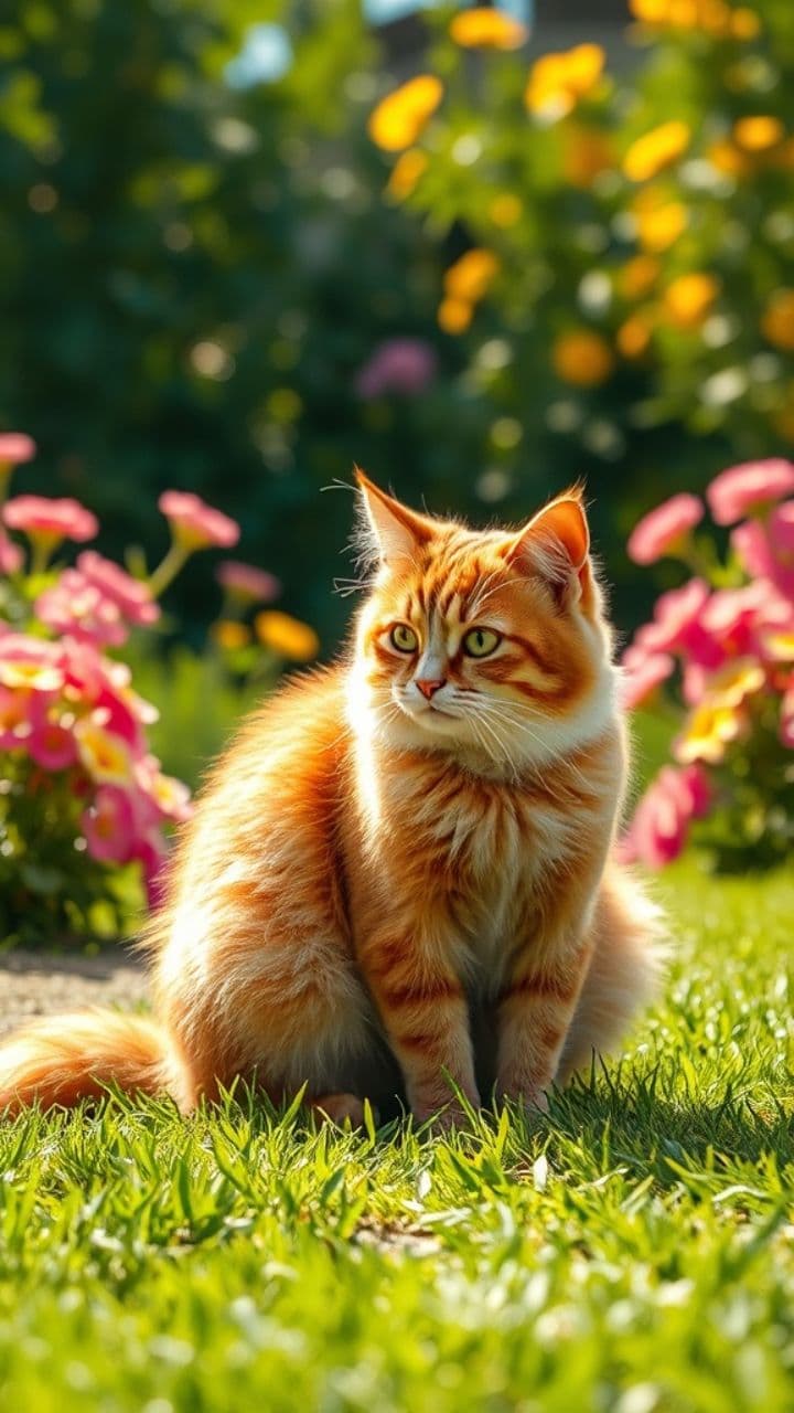 Whiskers' Garden Adventure