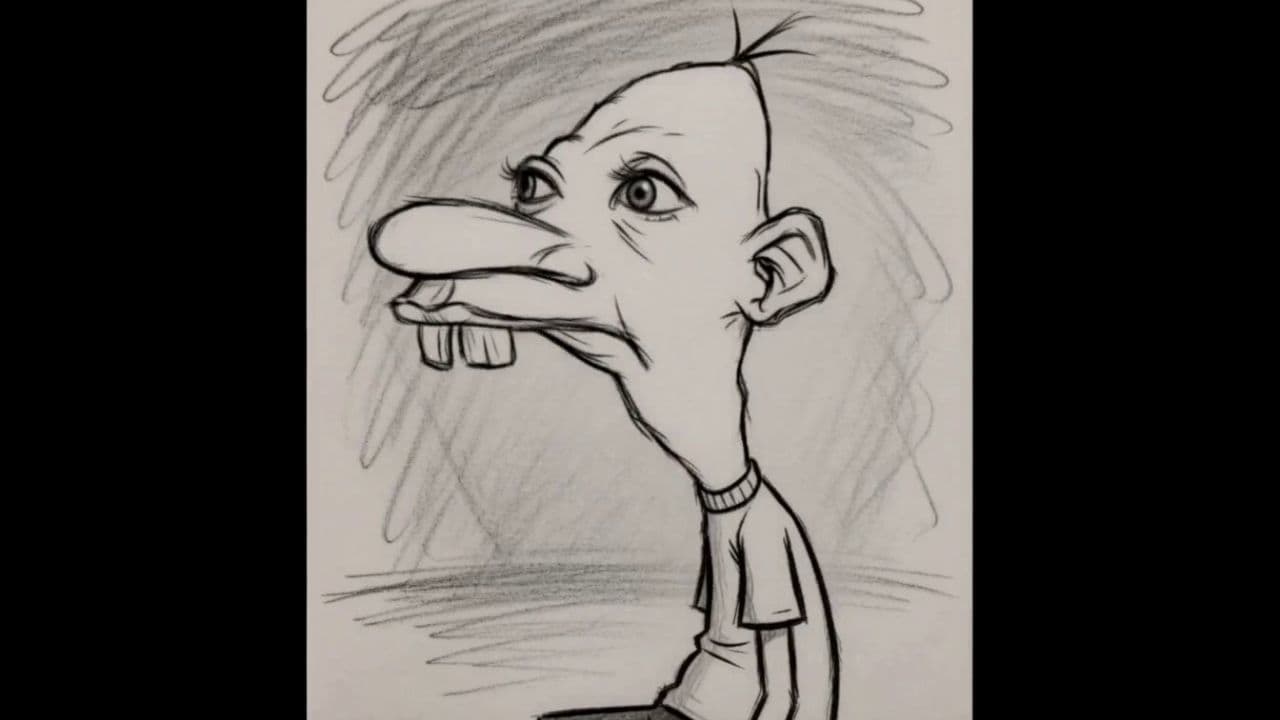 Grotesque Manny Sketch
