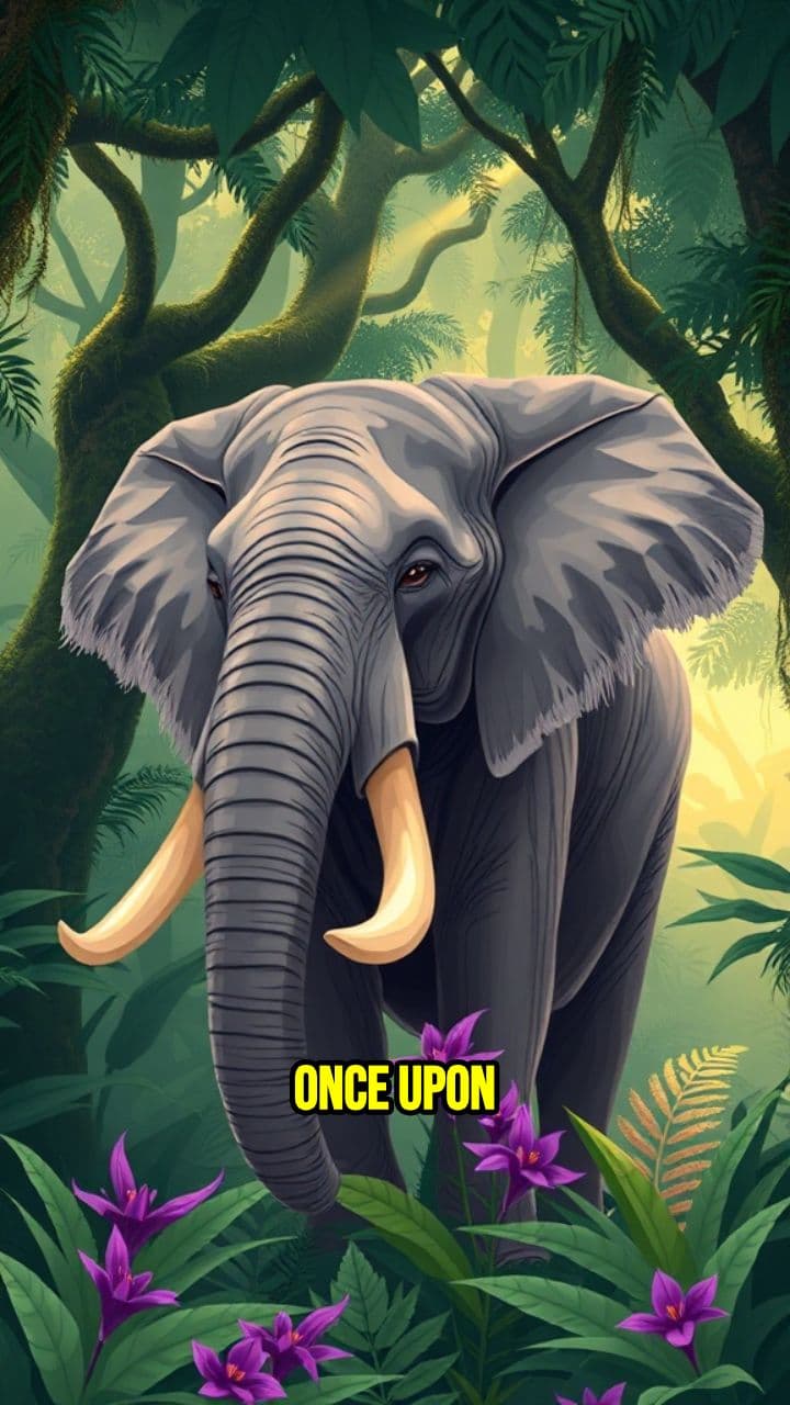 अहंकारी हाथी और चालाक लोमड़ी