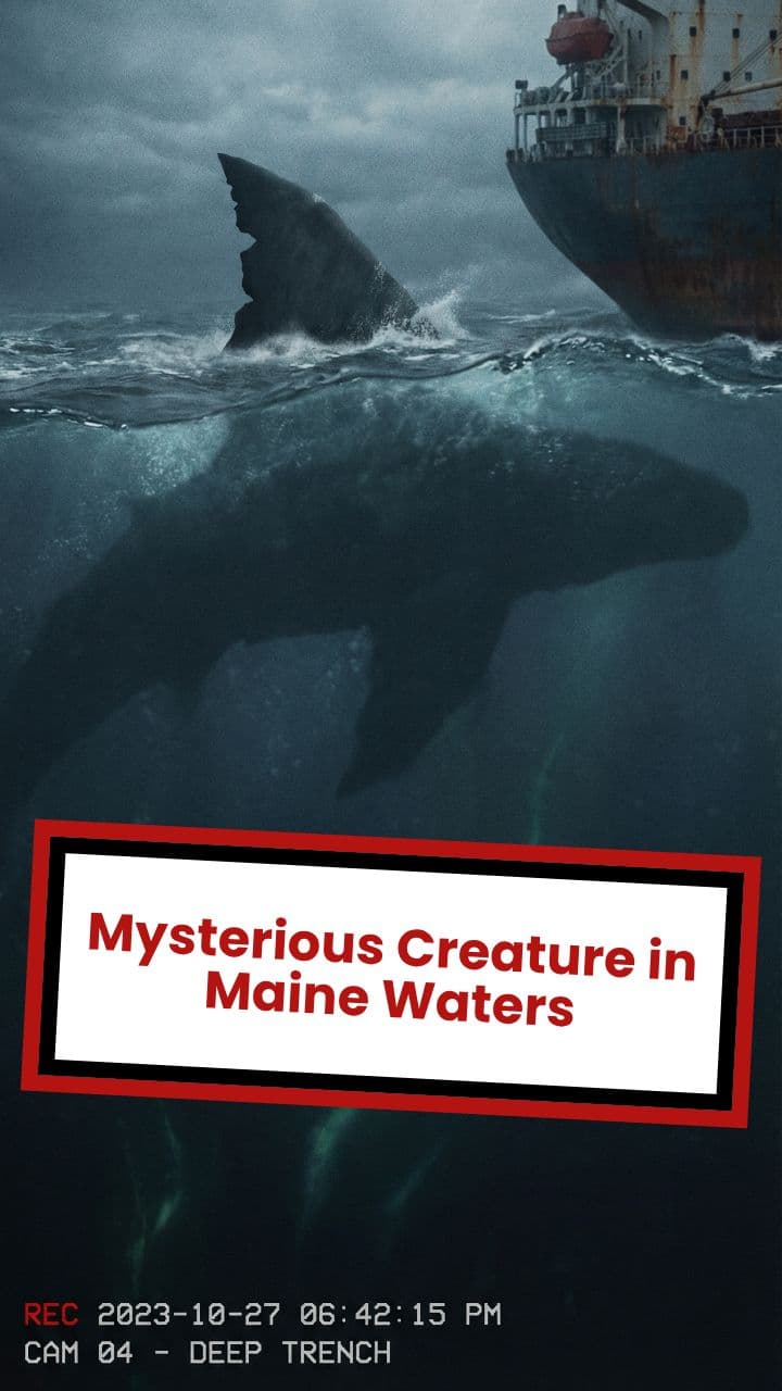Mysterious Creature in Maine Waters