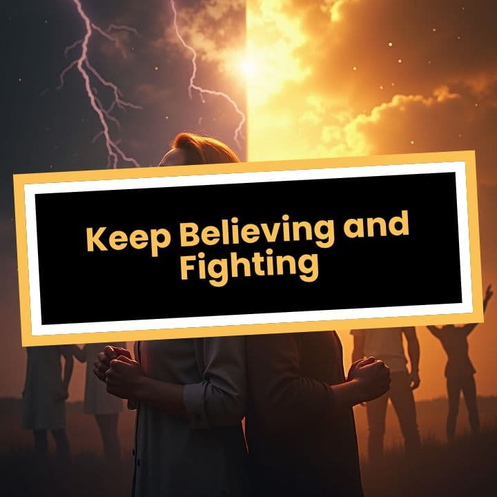 Keep Believing and Fighting