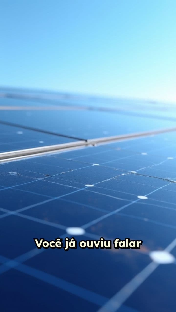 Degradação PID em painéis solares