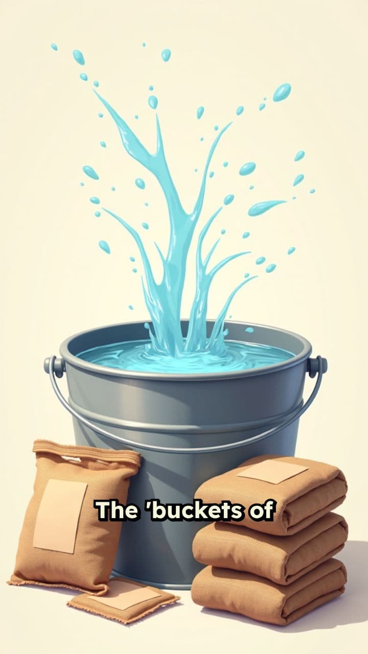 Buckets of Water and Bags of Rice: Resource Management Analogy