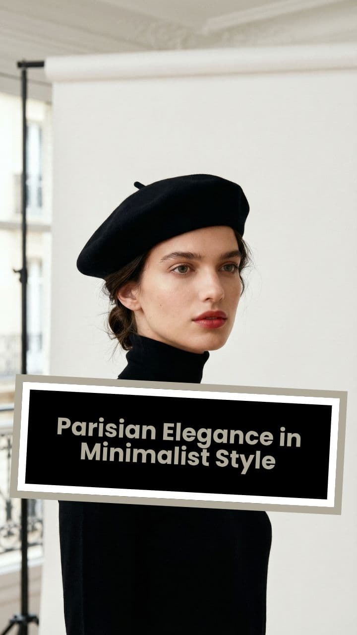 Parisian Elegance in Minimalist Style