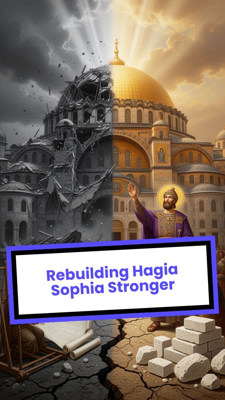 Rebuilding Hagia Sophia Stronger