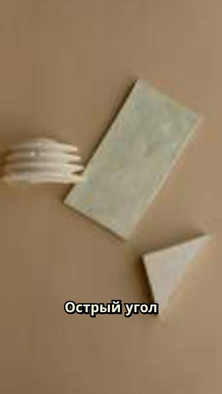 Типы углов в геометрии