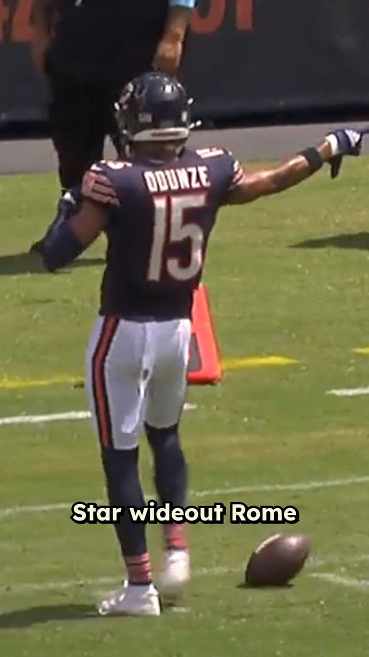 Odunze's Status Key for Bears vs. Browns