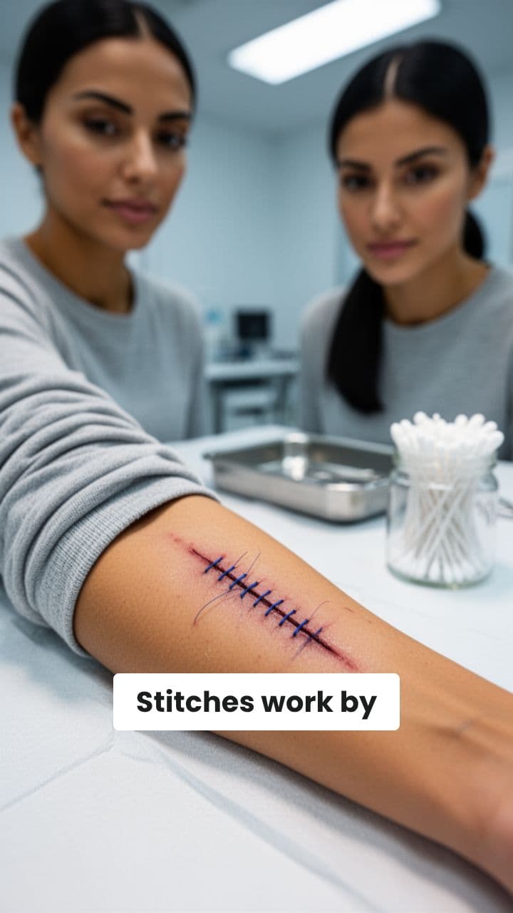 How Stitches Help Wounds Heal