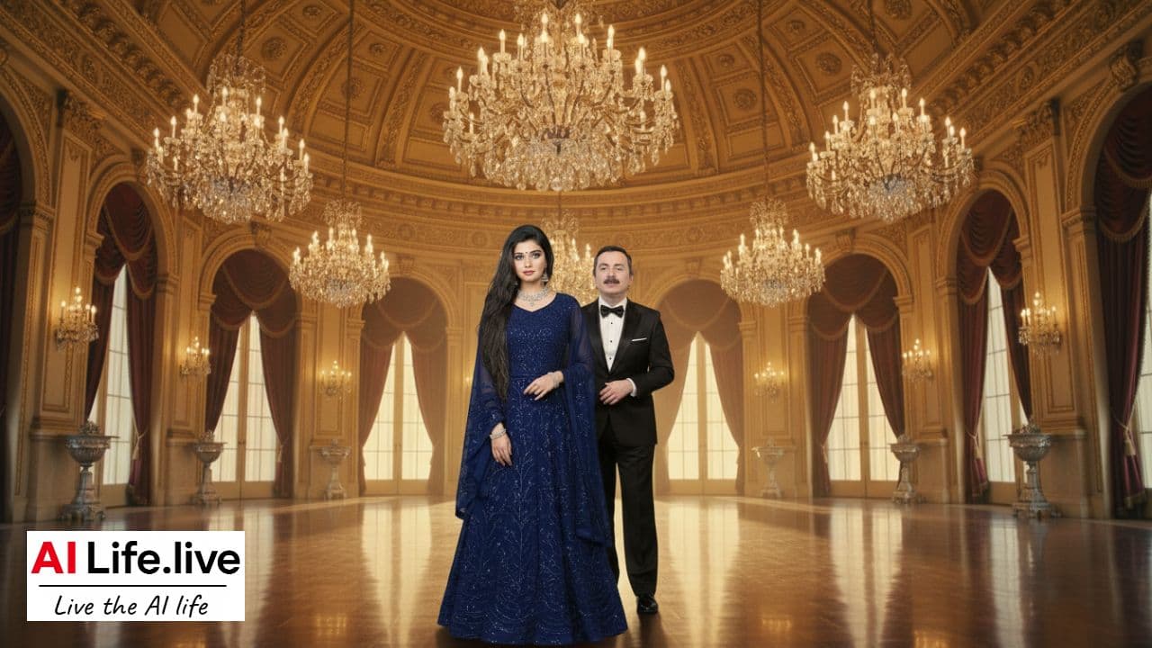 Opulent Ballroom Romance Dance Party