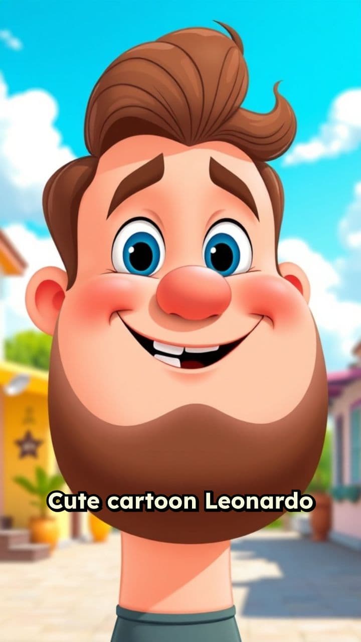 Whimsical Leonardo da Vinci in Animation