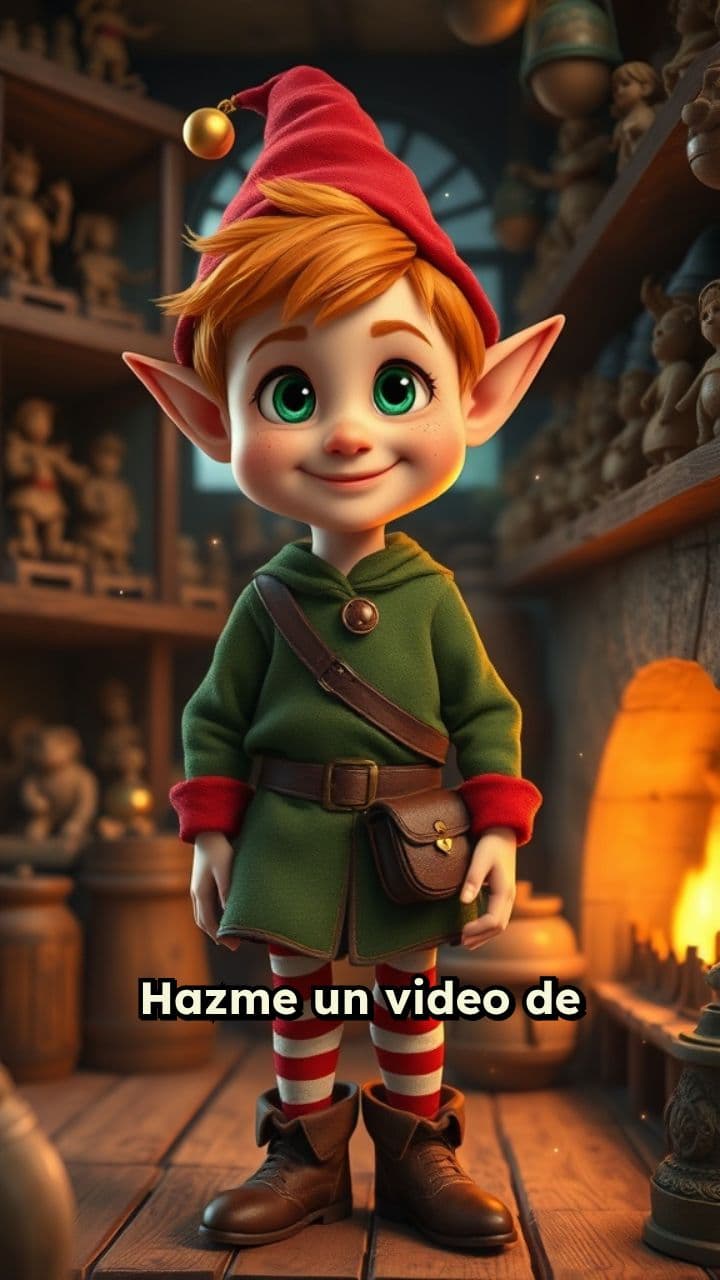 Elfo mágico para Carmela y Sol