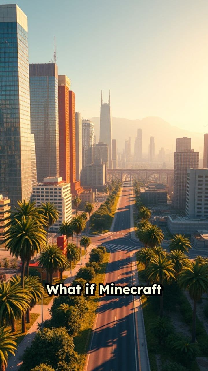 Minecraft Meets GTA: Chaos in Los Santos