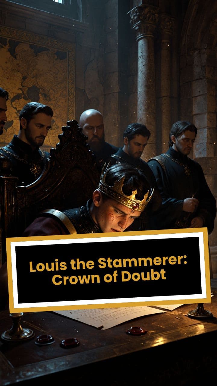 34. Louis the Stammerer: Crown of Doubt
