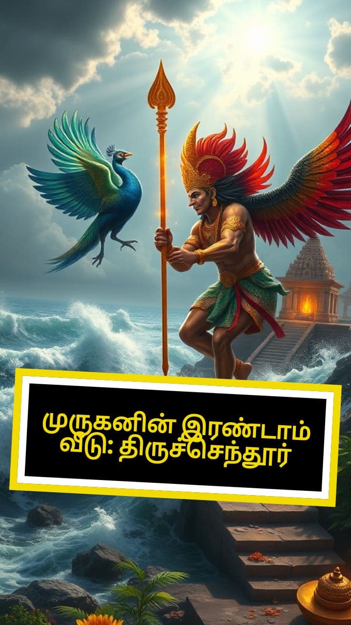 முருகனின் இரண்டாம் வீடு: திருச்செந்தூர்