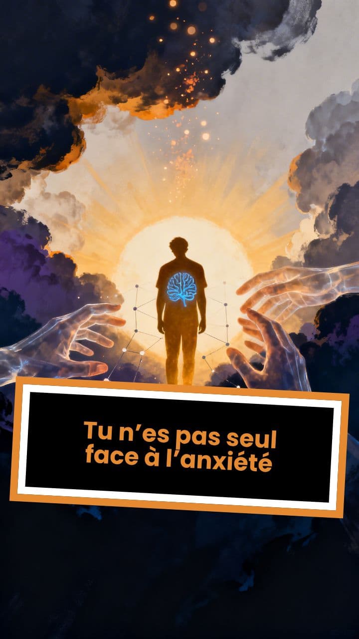 Tu n’es pas seul face à l’anxiété