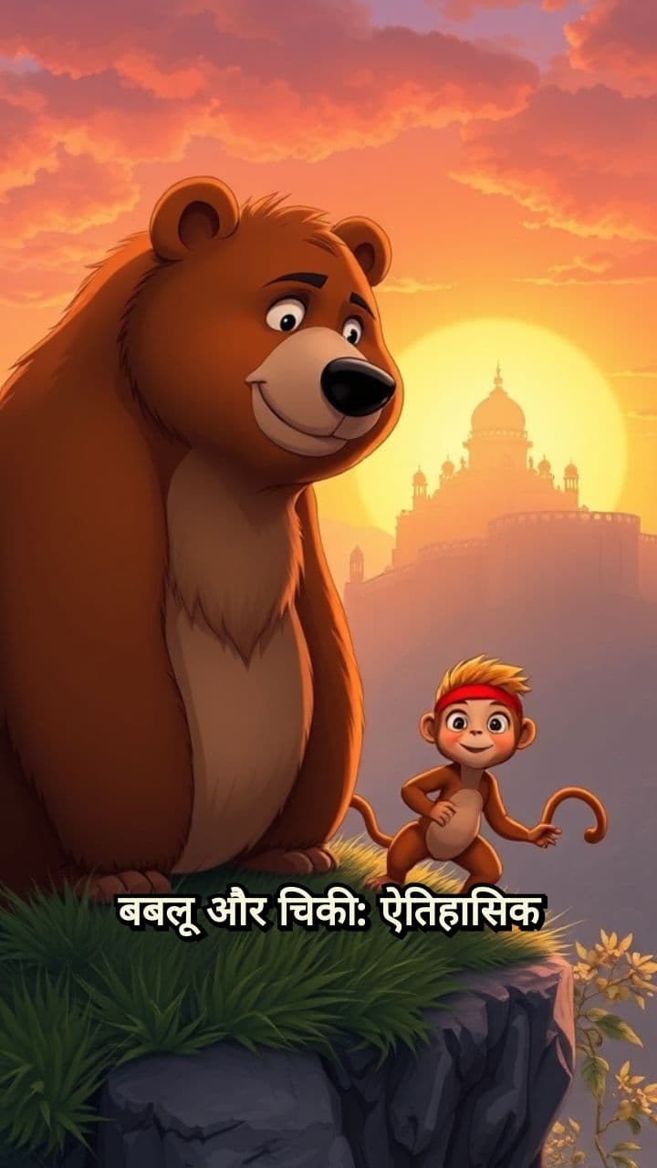 Bablu and Chiki’s Historic Quest