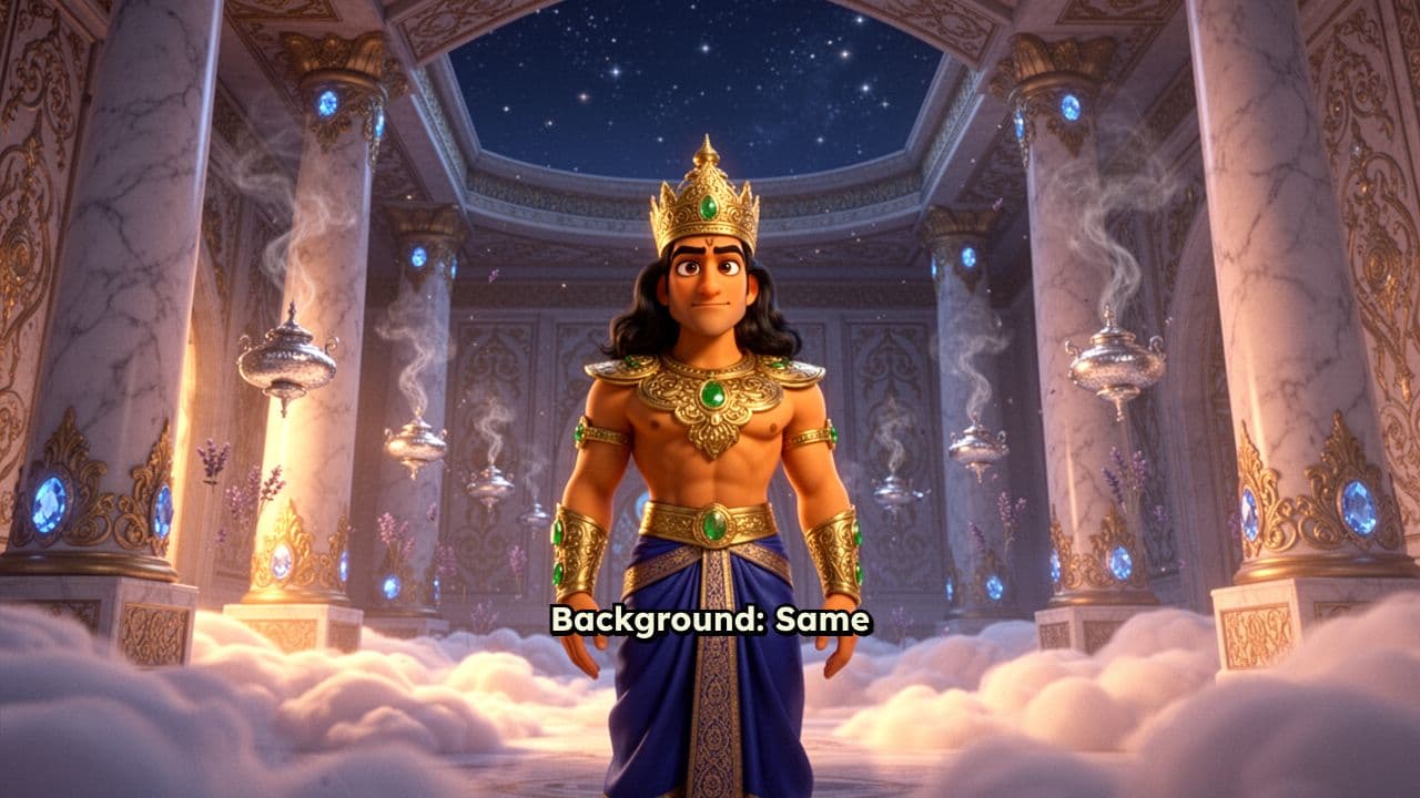 Vayu Warns Indra of Krishna