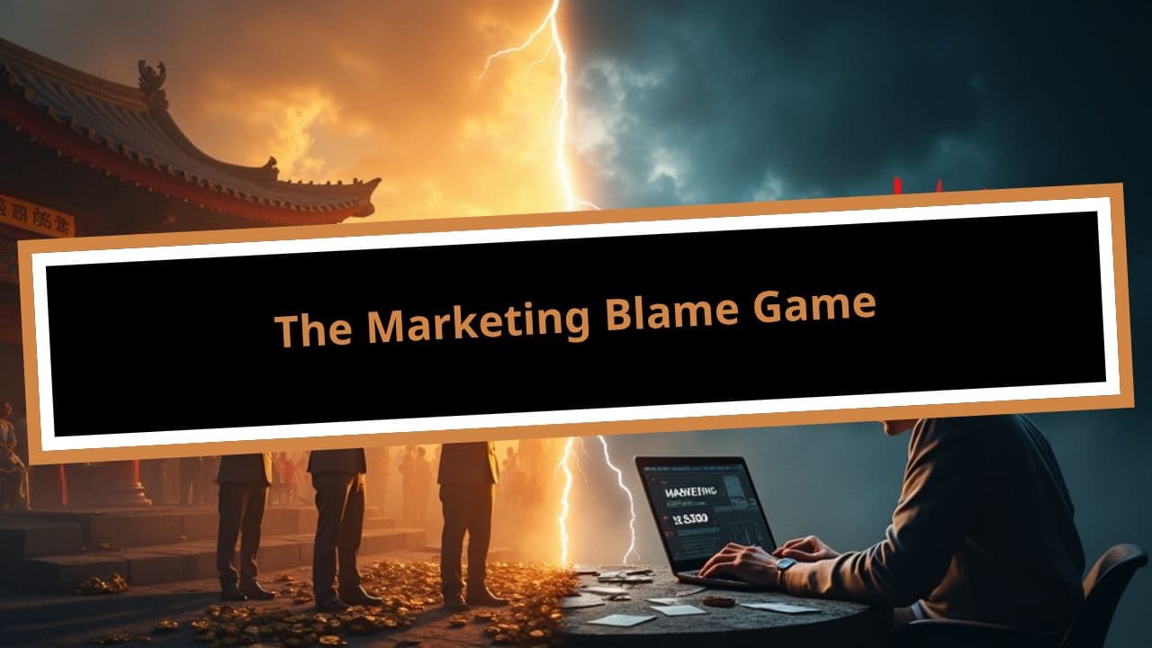 The Marketing Blame Game