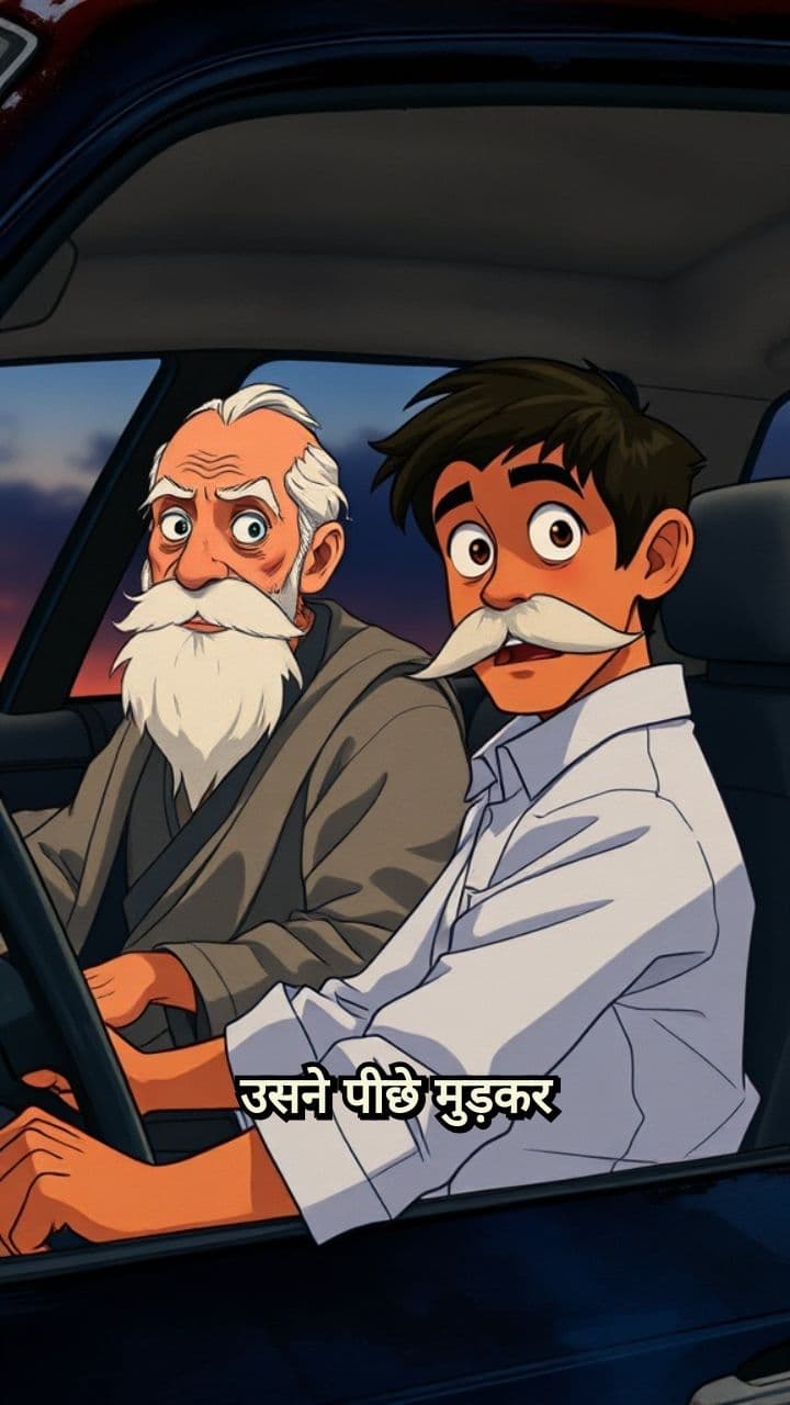 ड्राइवर को पता चला कि वह मर चुका है