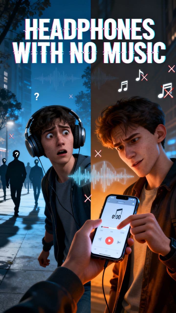 Headphones With No Music