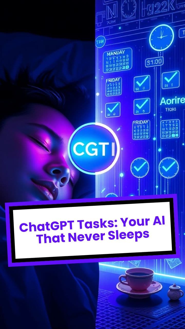 ChatGPT Tasks: Your AI That Never Sleeps