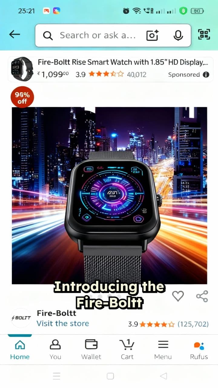 Fire-Boltt Ninja Call Pro Max Ultra Smart Watch
