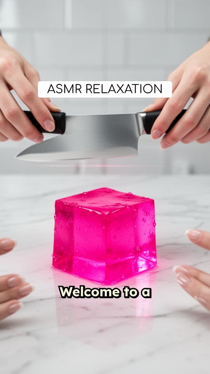 Satisfying Jelly Slicing ASMR
