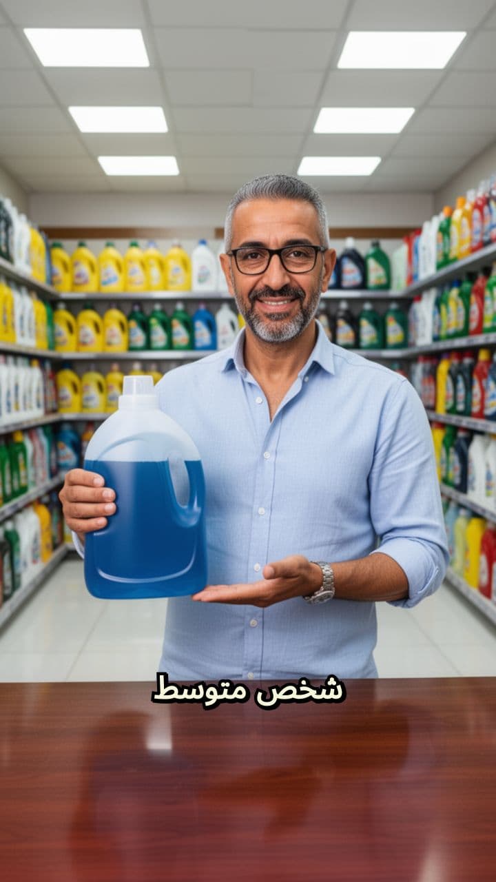 صابون سائل للمكينة الأوتوماتيك مزيل بقع قوي