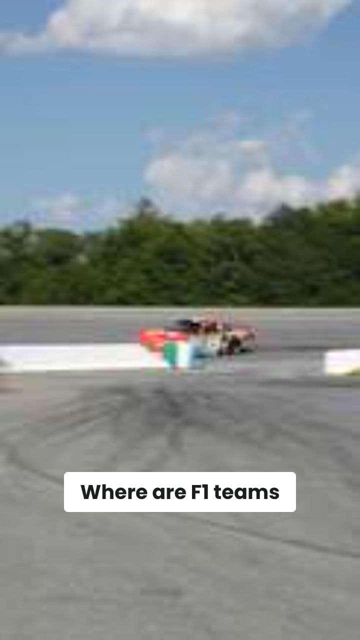 F1 Teams' Headquarters Locations