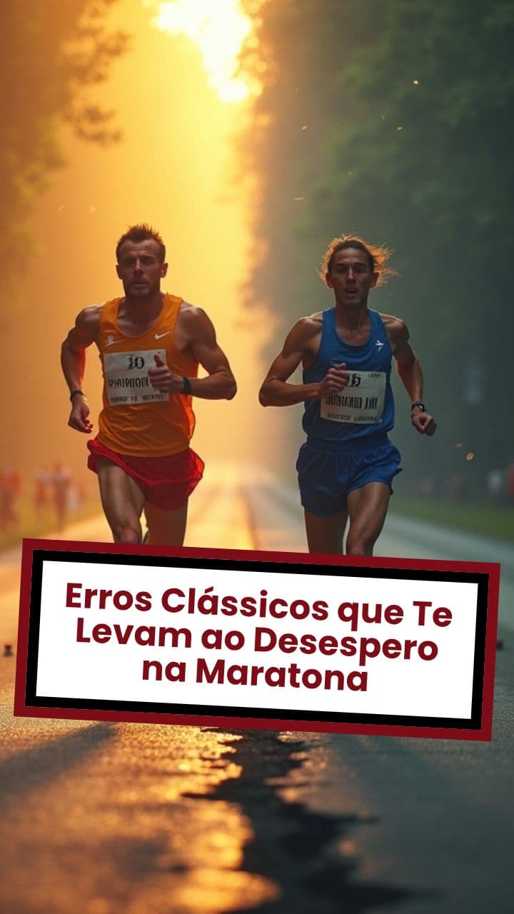 Erros Clássicos que Te Levam ao Desespero na Maratona