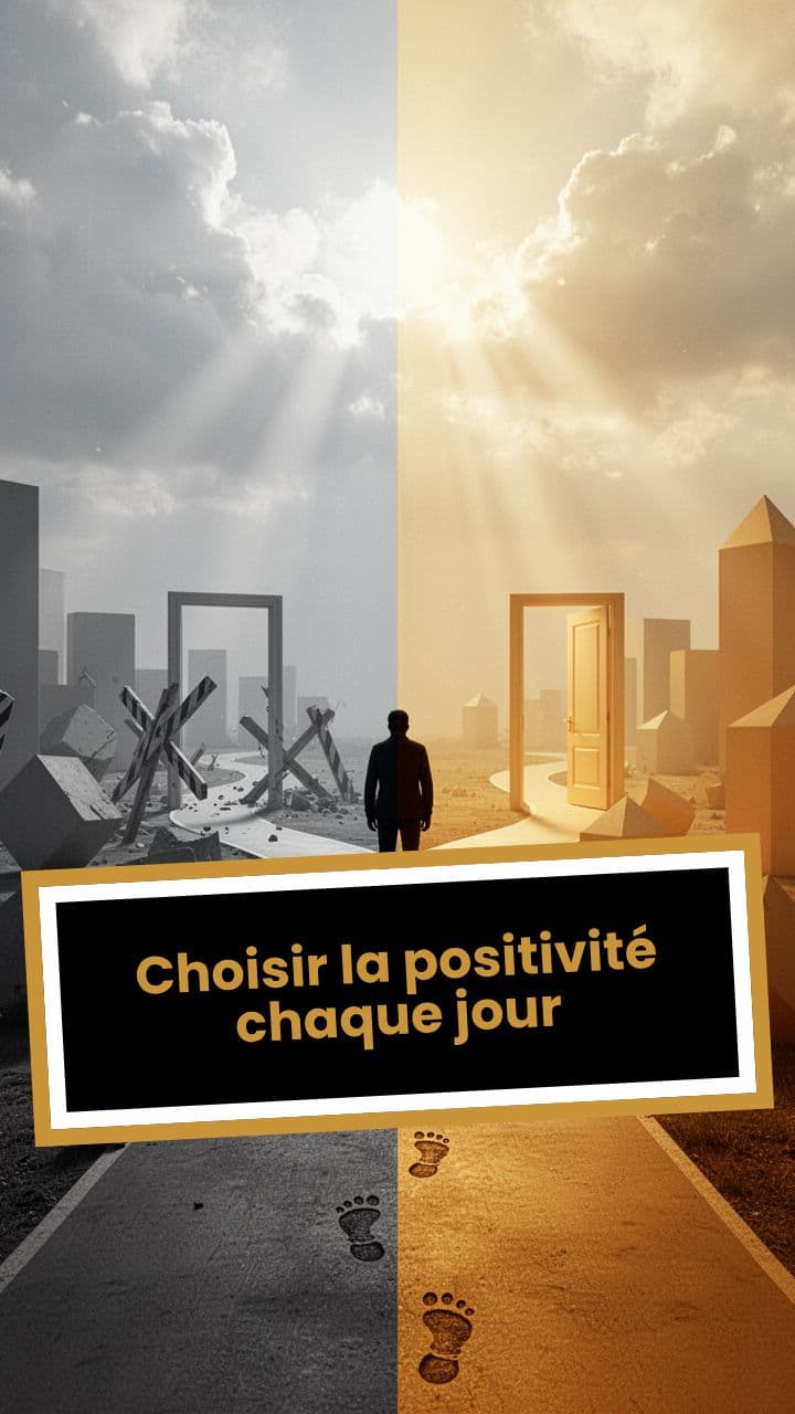Choisir la positivité chaque jour