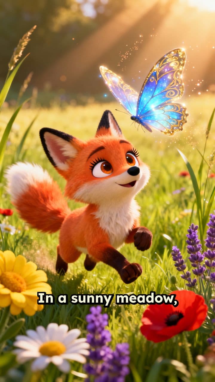 Meadow Friends at Sunset