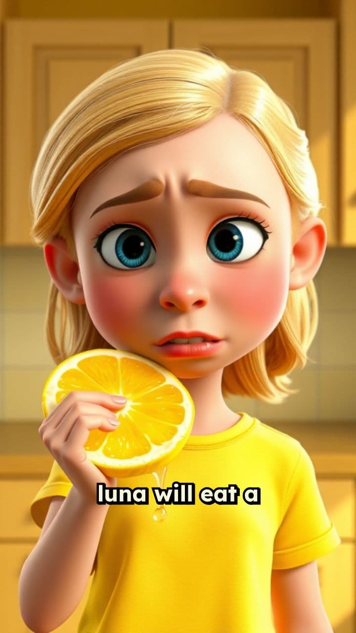 Luna's Sour Lemon Face
