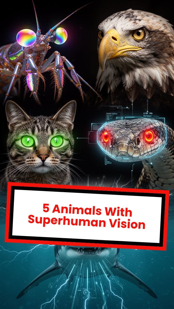 5 Animals With Superhuman Vision