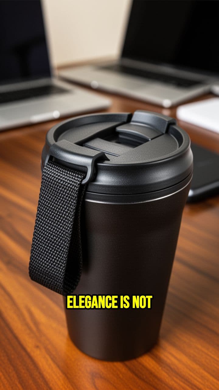The Elegant Matte Black Mug