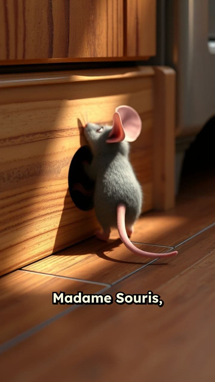 Madame Souris et le Chat Noir