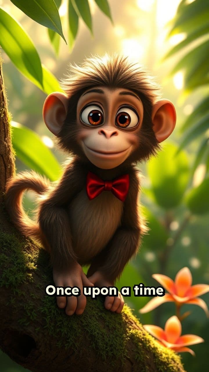 Bob the Apple-Loving Monkey