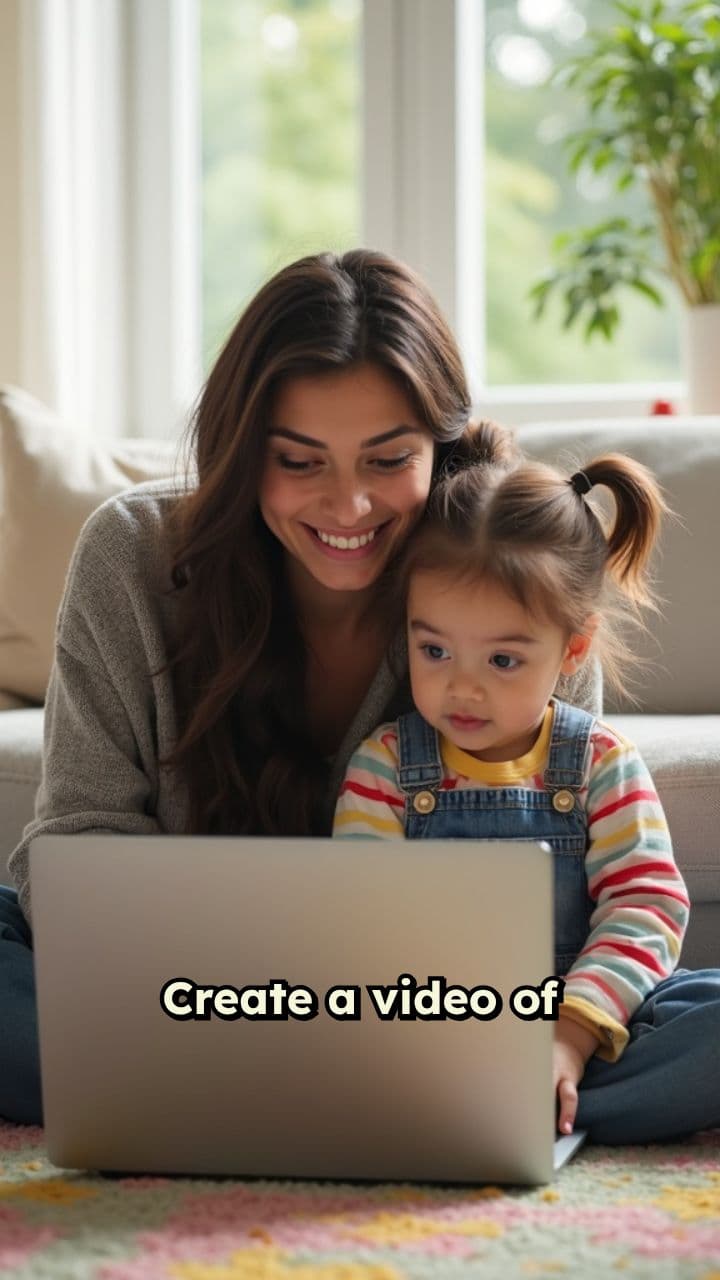 Teaching a Toddler to Use a Laptop