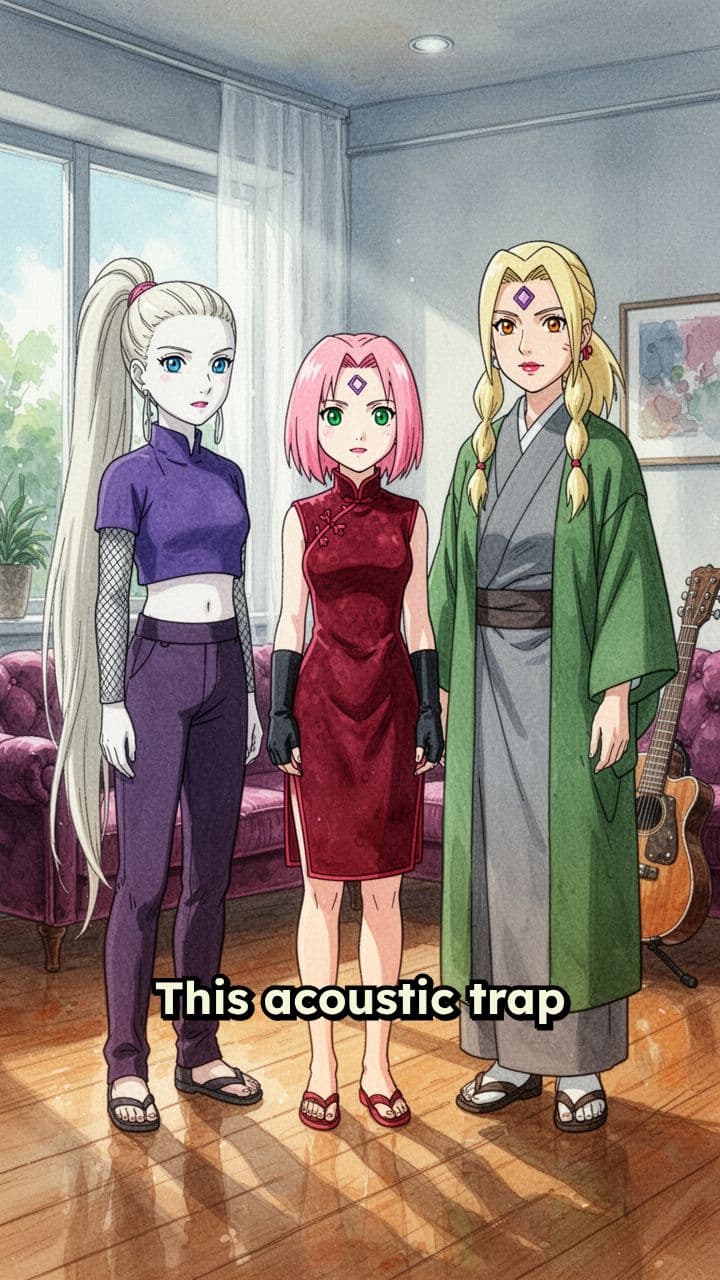 Ino, Sakura e Tsunade no Controle