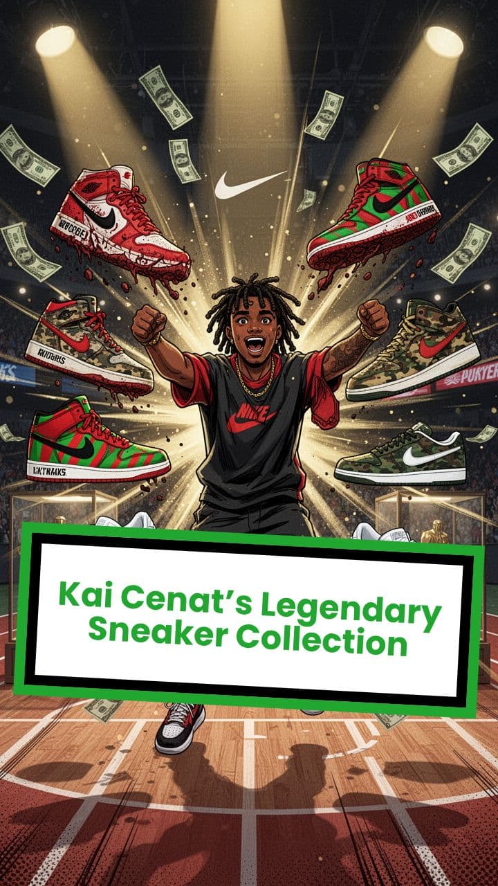 Kai Cenat’s Legendary Sneaker Collection