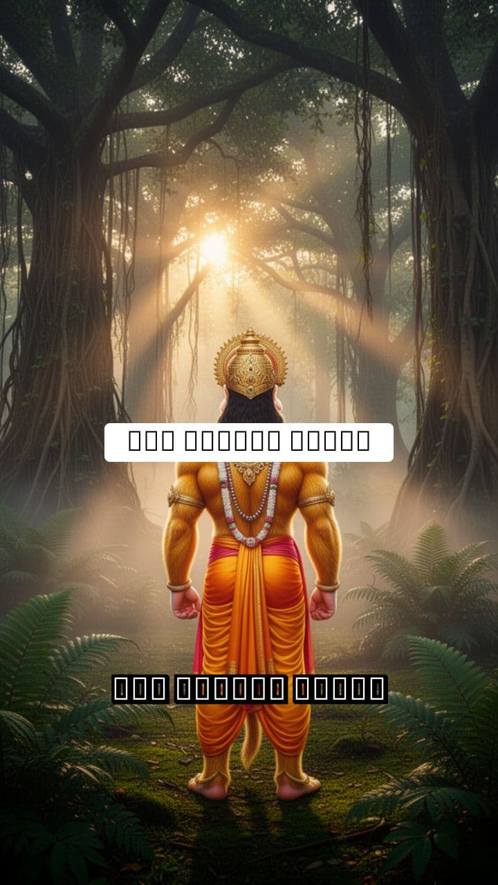 Divine Presence of Lord Hanuman