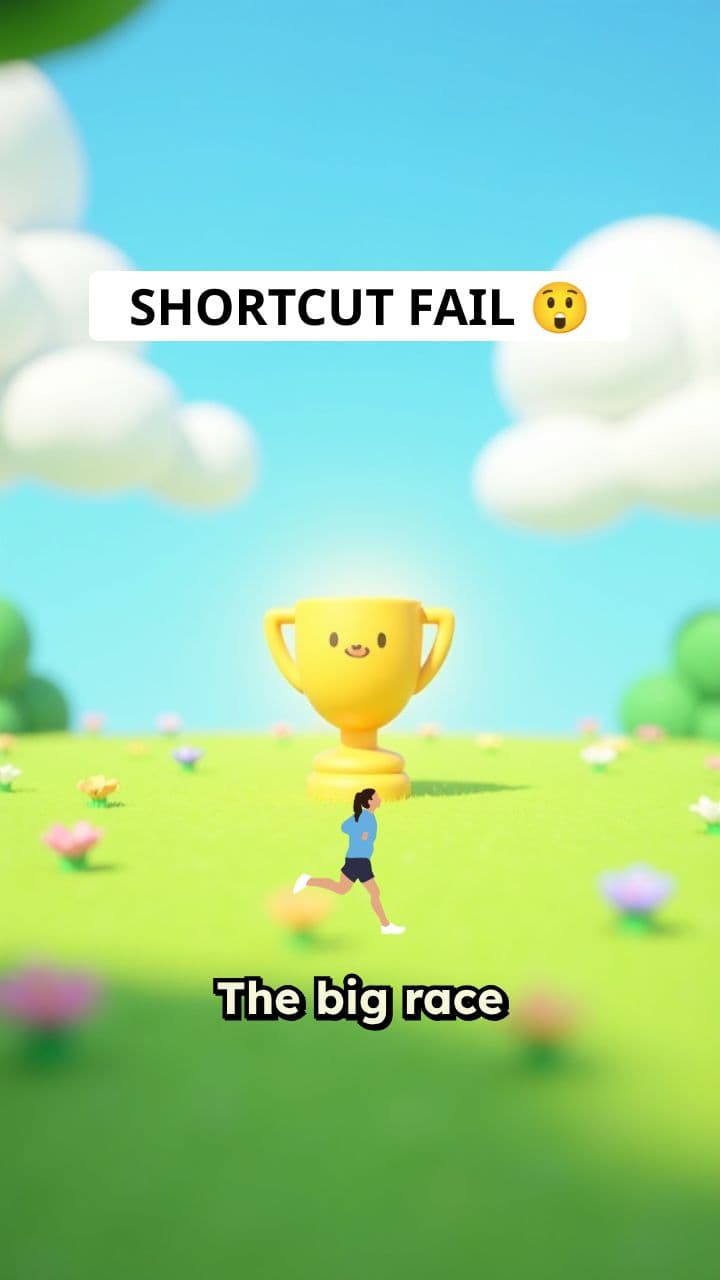 The Big Race: Shortcut Fail