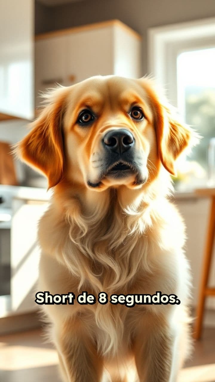 Perro divertido reacciona a comida