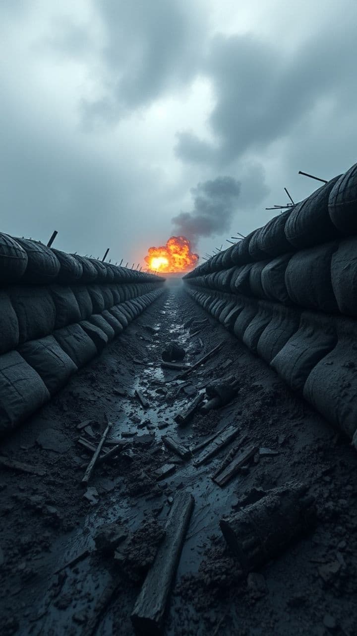 World War 1 Trench Chaos