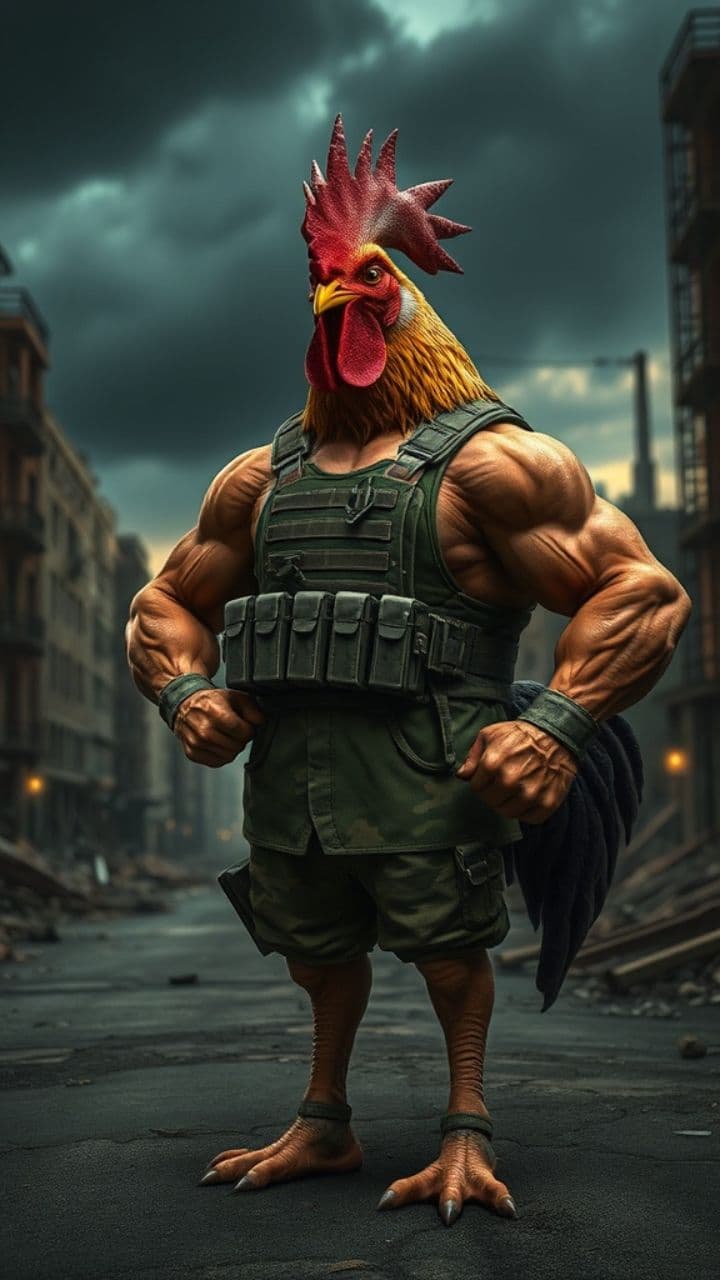 Маленький петушочек Димон