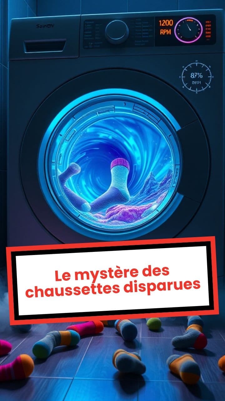 Le mystère des chaussettes disparues