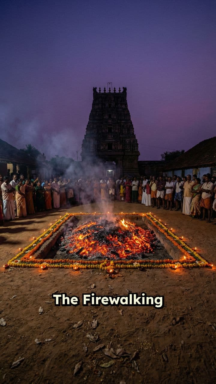 Firewalking: Faith Across Embers