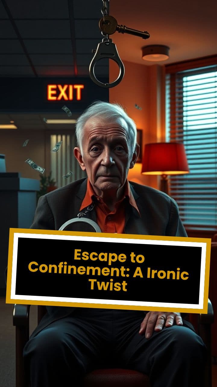 Escape to Confinement: A Ironic Twist